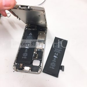 iPhone5 バッテリー交換