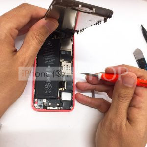 iPhone5C バッテリー交換