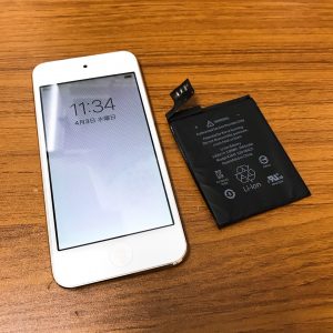 iPod Touch6 バッテリー交換