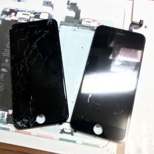 iPhone6s　ガラスパネル交換