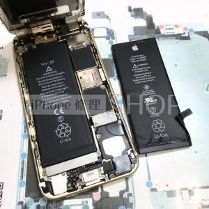 iPhone6s　バッテリー交換