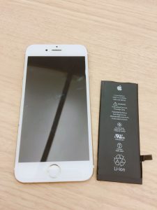 iPhone6S バッテリー交換