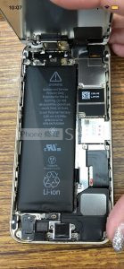 iphone5s バッテリー交換