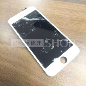 iPhone6のフロンドガラス修理