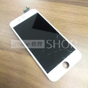 iPhone6Sのガラス割れ修理