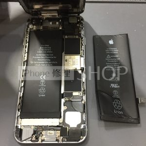iPhone6S　バッテリー交換