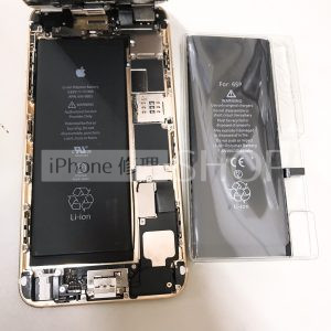 iphone6plus バッテリー交換