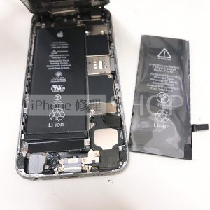 iphone6s バッテリー交換