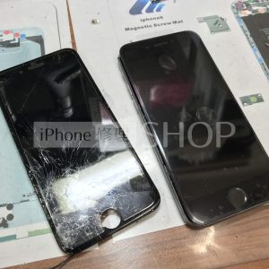 iPhone6s　ガラスパネル交換