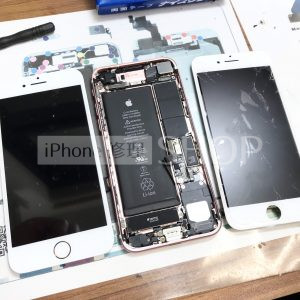 iPhone7　ガラスパネル交換