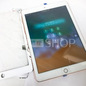 iPad6 ガラスわれ交換