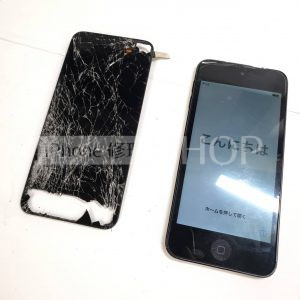 iPod touch6　フロントパネル交換