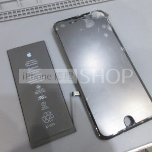 iPhone7　液晶交換＆バッテリー交換