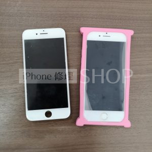 iPhone 7 ホワイト パネル・液晶・パーツ交換 画面割れ・画面修理 iPhone・スマートフォン・スマホ・携帯修理 ドンキホーテ 高田 長野市 長野県