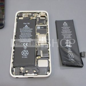 iPhone 5C　バッテリー交換