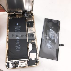 iPhone6Plus バッテリー交換