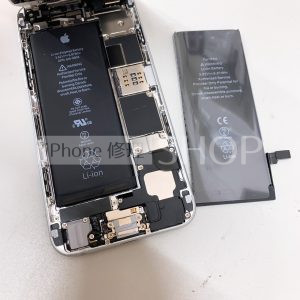 iphone6 バッテリー交換