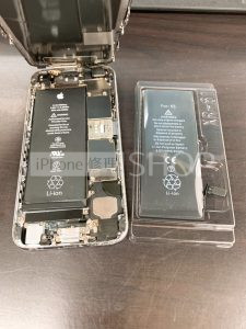 iphone6s バッテリー交換