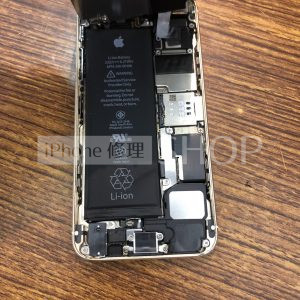 iPhone SEバッテリー交換