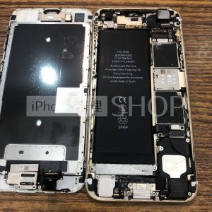 iPhone6S水没修理、復旧作業