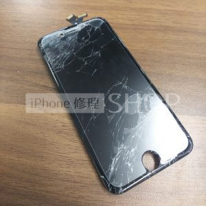 iPhone6フロントガラス修理