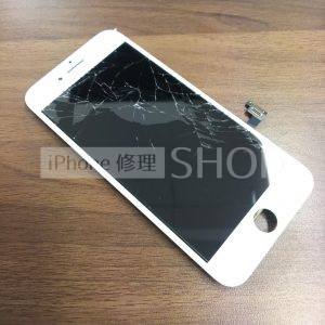 iPhone7フロントガラス修理