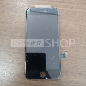 iPhone 7 ブラック パネル・液晶・パーツ交換 画面割れ・画面修理 iPhone・スマートフォン・スマホ・携帯修理 ドンキホーテ 高田 長野市 長野県