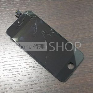 iPhoneSEのフロントガラス割れ修理