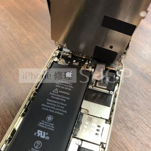 iPhoneSEバッテリー交換