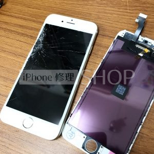 iPhone6　液晶画面交換