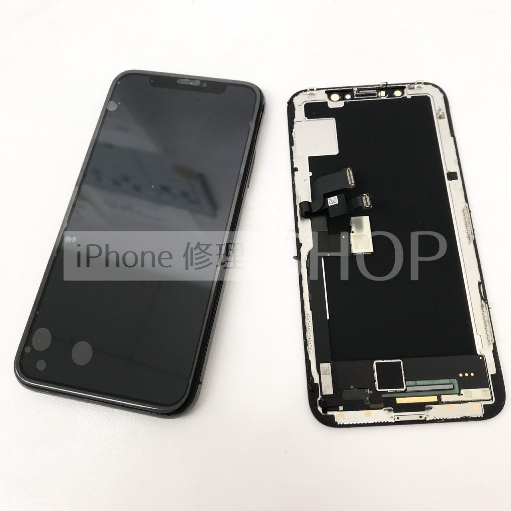iPhoneX ガラスパネル交換