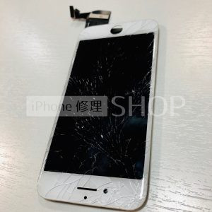 上越店 iPhone7 フロントパネル交換
