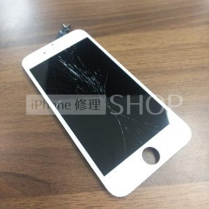 iPhone6Sフロントガラス修理