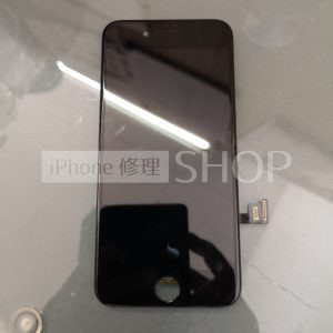 iPhone 8 ブラック パネル・液晶・パーツ交換 画面割れ 画面修理 iPhone スマートフォン スマホ 携帯修理 ドンキホーテ 高田 長野市 長野県