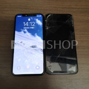 iPhone X 10 パネル・液晶 パーツ交換 画面割れ 画面修理 iPhone スマートフォン スマホ 携帯修理 ドンキホーテ 高田 長野市