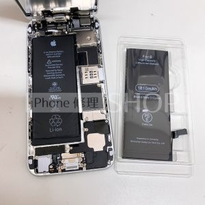 iphone6 バッテリー交換