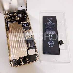iphone5s バッテリー交換