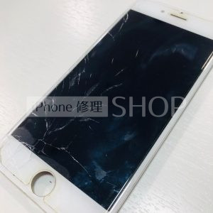 上越店 iPhone6s フロントパネル交換