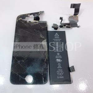 iphone5cパネル交換