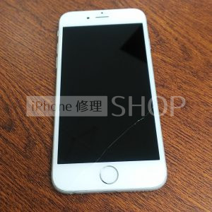 iPhone6Sガラス割れ修理