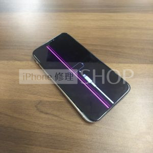 iPhoneXの液晶修理