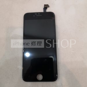 iPhone 6 ブラック パネル・液晶 パーツ交換 画面割れ 画面修理 iPhone スマートフォン スマホ 携帯修理 埼玉県 滑川町