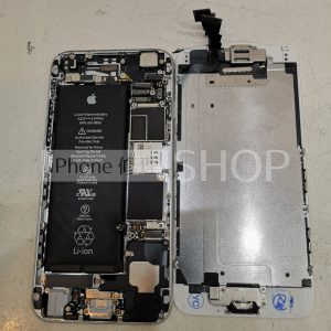 iPhone 6 ホワイト パネル・液晶 パーツ交換 画面割れ 画面修理 iPhone スマートフォン スマホ 携帯修理 埼玉県 滑川町
