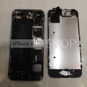iPhone 5 ブラック パネル・液晶 パーツ交換 画面割れ 画面修理 iPhone スマートフォン スマホ 携帯修理 東京都 御徒町