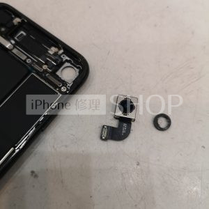 iPhone 7 ブラック アウトカメラ パーツ交換  iPhone スマートフォン スマホ 携帯修理 川口市 西川口
