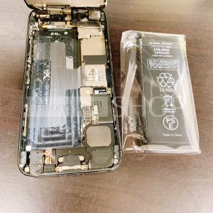 iphone5 バッテリー交換