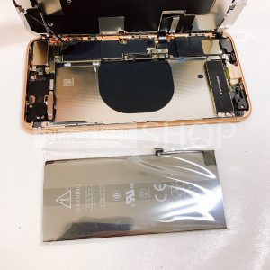 iphone8 バッテリー交換