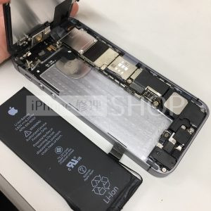 iPhoneSE バッテリー交換