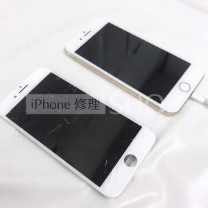iPhone7　ガラスパネル交換