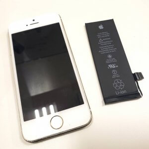 イオン新潟青山店　iPhone５　バッテリー交換修理